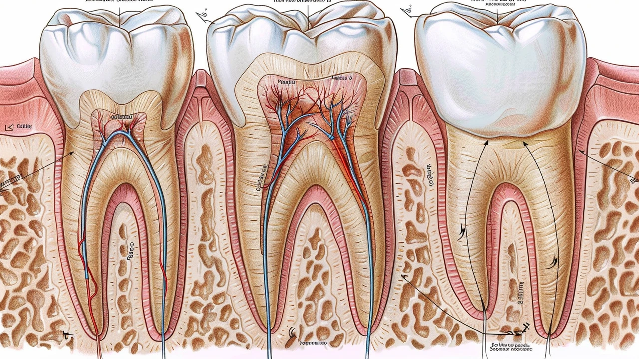 Struktura zubů pod sklovinou: Co se skrývá pod povrchem?