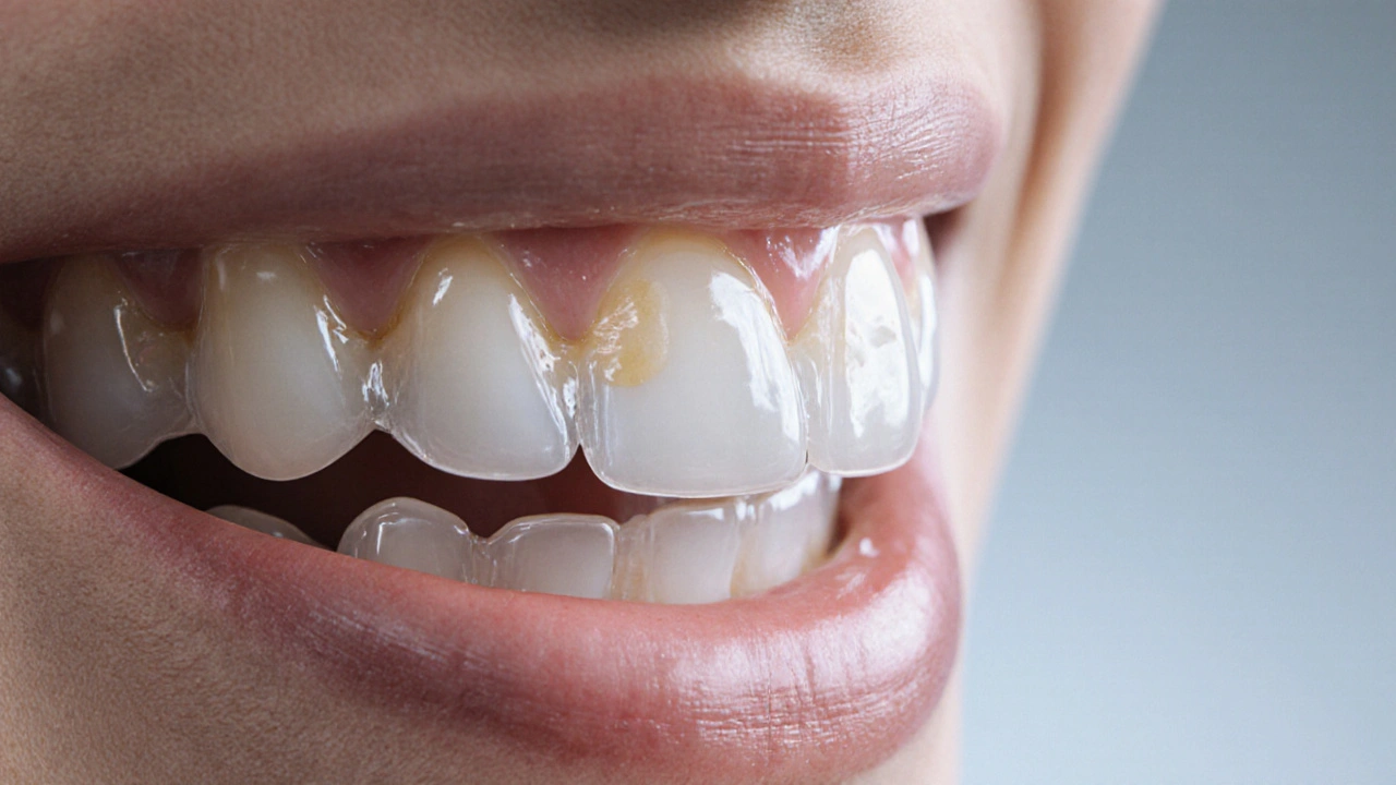 Jak poznat úbytek skloviny na zubech - příznaky a co dělat