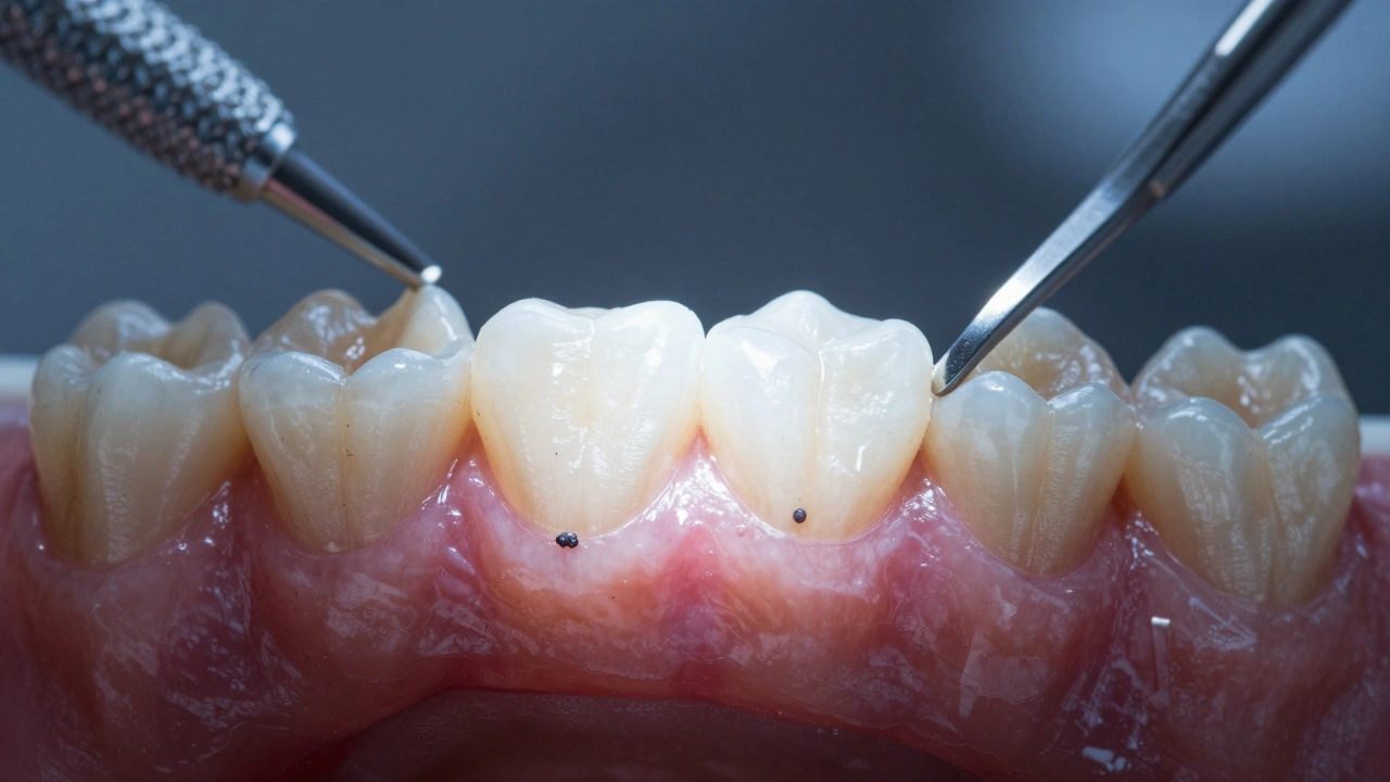 Jak odstranit zubní kámen pod dásní: praktický návod