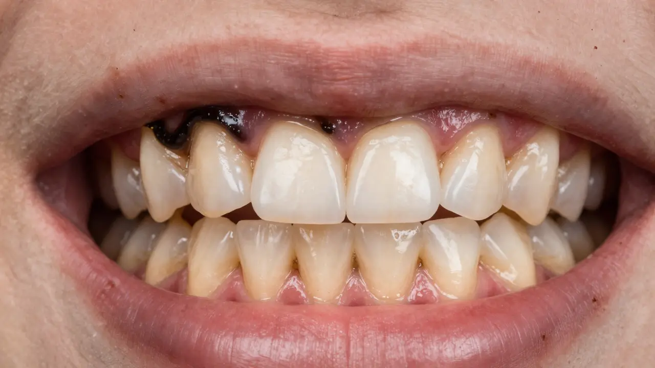 Co je černý zubní kámen a proč ho musíte odstranit