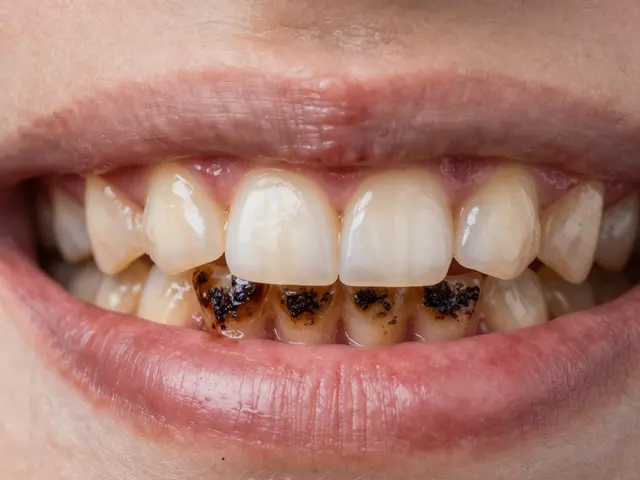 Co je to černý zubní kámen a jak ho léčit?