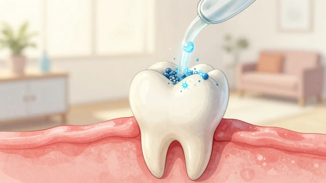 Minerály v slinách obnovují poškozenou zubní sklovinu