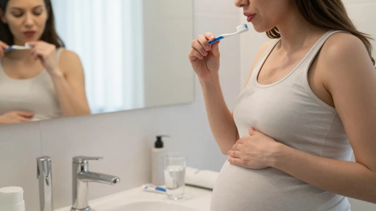 Proč je důležitá dentální hygiena během těhotenství